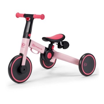 KINDERKRAFT - Barnens 3-i-1 balanscykel 4TRIKE rosa