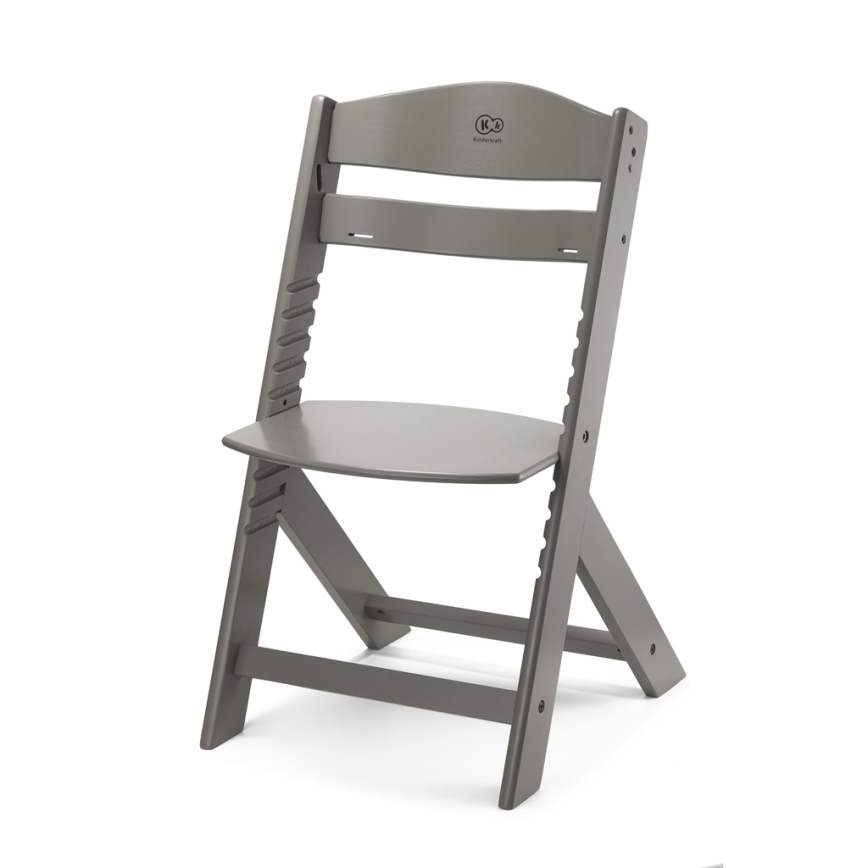 KINDERKRAFT - Barnmatstol ENOCK, grå