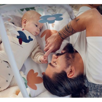 KINDERKRAFT - Barns lekfilt COZYPLAY grå