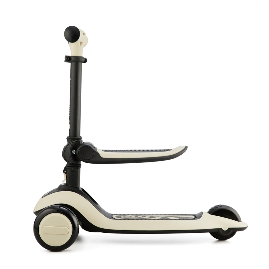 KINDERKRAFT - Barnscooter 2-i-1 HALLEY Stone white