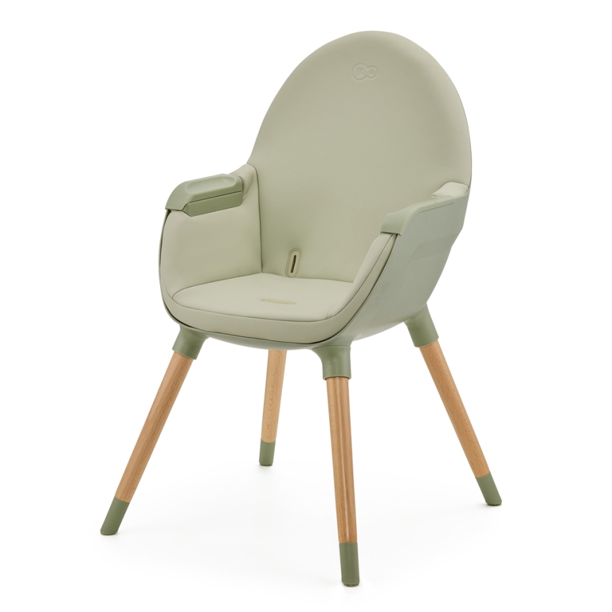 KINDERKRAFT - Barnstol 2-i-1 FINI2 bok/grön