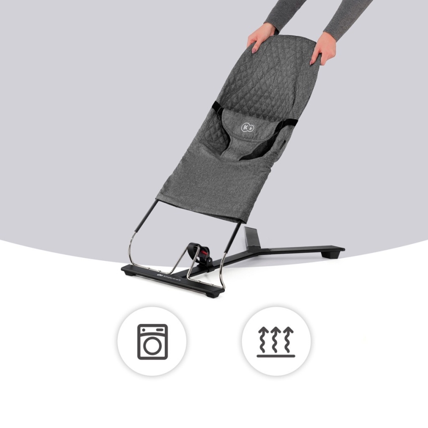 KINDERKRAFT - Barnstol MIMI grå