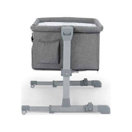 KINDERKRAFT - Bedside crib NESTE mörkgrå