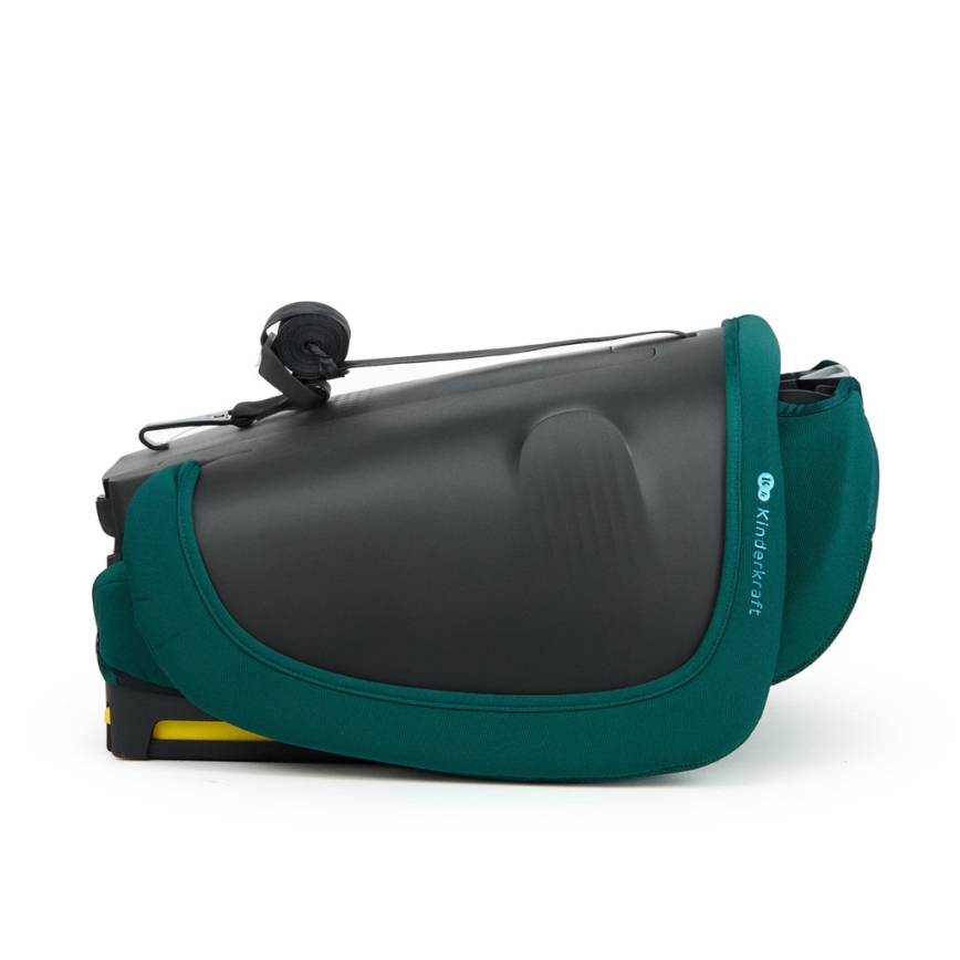 KINDERKRAFT - Bilbarnstol FIX2GO i-Size 76-150 cm turkos