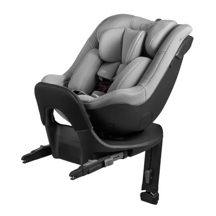 KINDERKRAFT - Bilbarnstol I-GUARD i-Size 40–105 cm med roterbar bas, grå