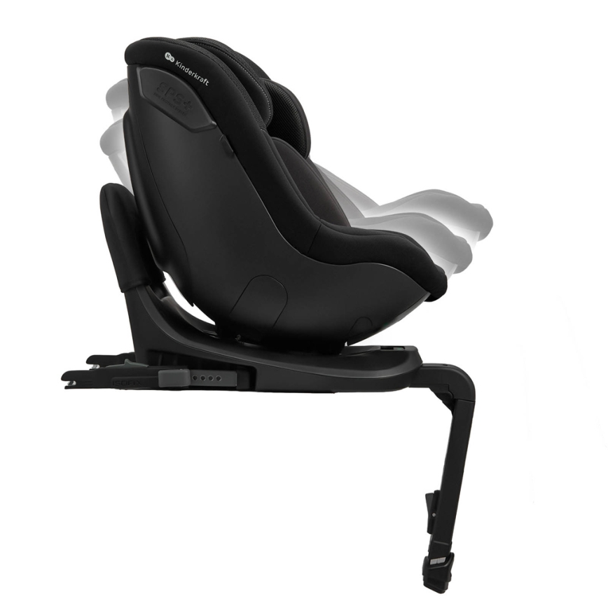 KINDERKRAFT - Bilbarnstol I-GUARD i-Size 40-105 cm svart
