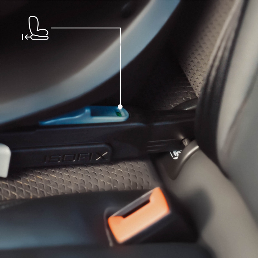 KINDERKRAFT - Bilbarnstol I-GUARD PRO i-Size 61-105 cm grå