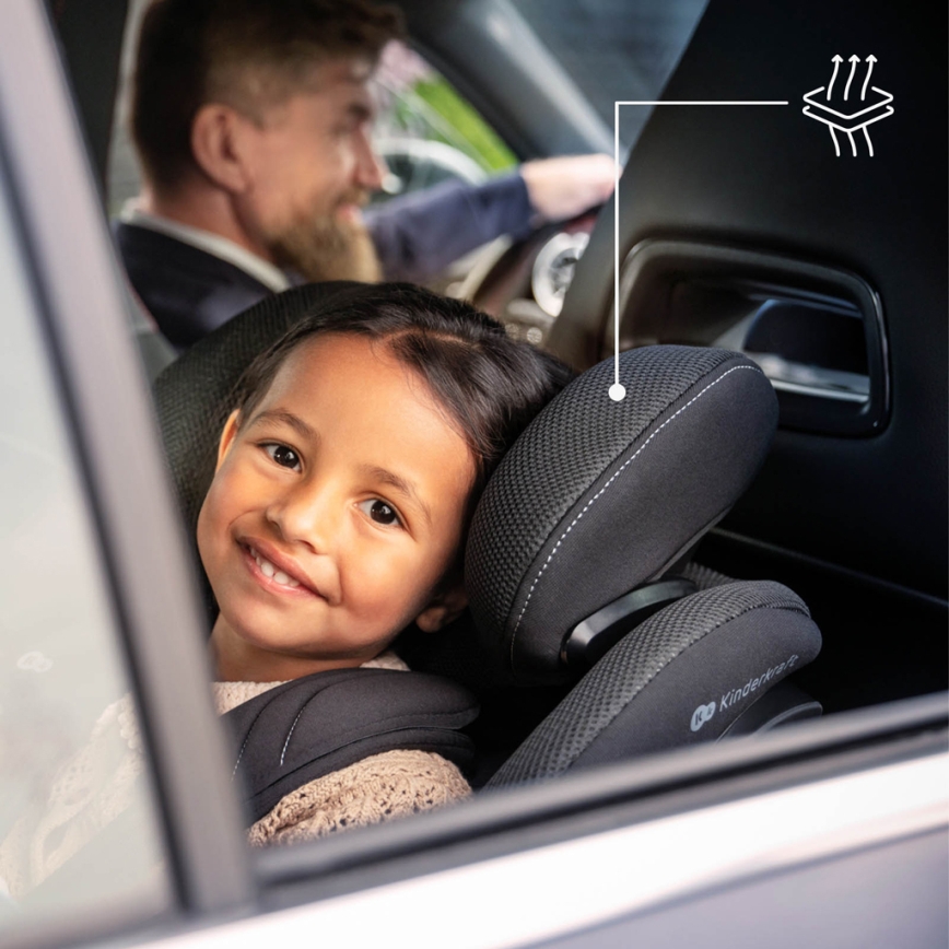 KINDERKRAFT - Bilbarnstol I-GUARD PRO i-Size 61-105 cm svart