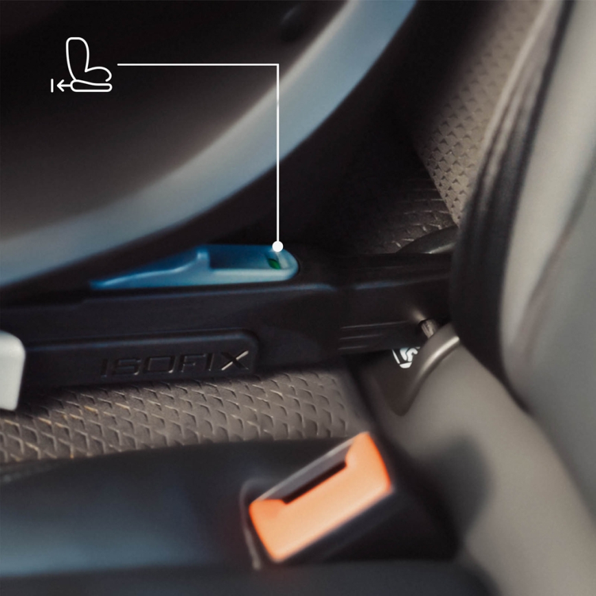 KINDERKRAFT - Bilbarnstol I-GUARD PRO i-Size 61-105 cm svart