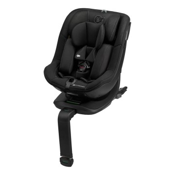 KINDERKRAFT - Bilbarnstol med roterbar bas I-GUARD i-Size 40-105 cm, svart