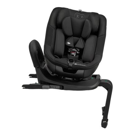 KINDERKRAFT - Bilbarnstol med roterbar bas I-GUARD i-Size 40-105 cm, svart