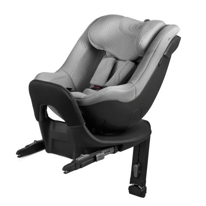 KINDERKRAFT - Bilbarnstol med roterbar bas I-GUARD PRO i-Size 61-105 cm grå
