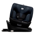 KINDERKRAFT - Bilbarnstol med vridbar bas I-GROW i-Size (40-150 cm) svart