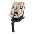 KINDERKRAFT - Bilbarnstol med vridbar bas I-GUARD i-Size 40-105 cm beige