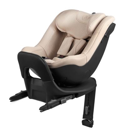 KINDERKRAFT - Bilbarnstol med roterbar bas I-GUARD PRO i-Size 61-105 cm beige