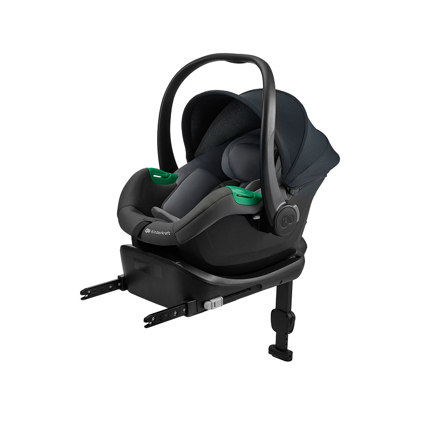 KINDERKRAFT - Bilbarnstol MINK PRO 2 40-87 cm (0-13 kg) grå