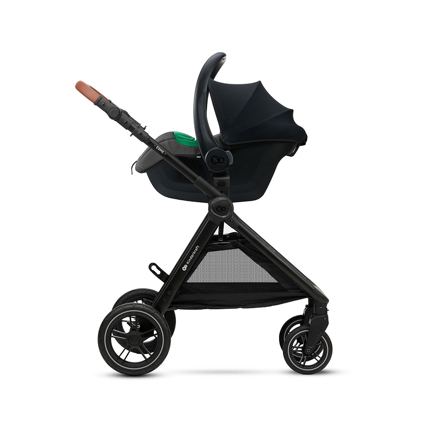 KINDERKRAFT - Bilbarnstol MINK PRO 2 40-87 cm (0-13 kg) grå