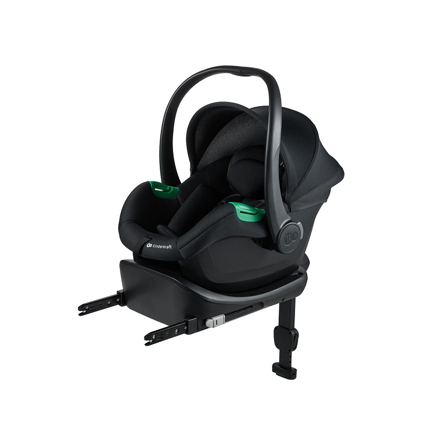 KINDERKRAFT - Bilbarnstol MINK PRO 2 40-87 cm (0-13 kg) svart