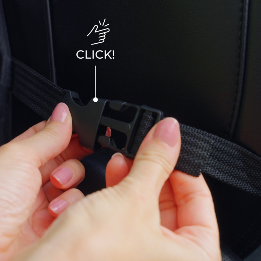 KINDERKRAFT - Bilorganiserare, svart