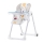 KINDERKRAFT - Children's dining chair YUMMY beige/vit