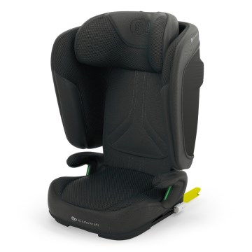 KINDERKRAFT - Hopfällbar bilbarnstol UNITY 2 i-Size 100-150 cm svart