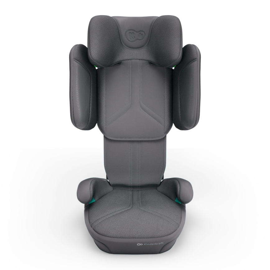 KINDERKRAFT - Hopfällbar bilbarnstol XPAND 2 PRO 100-150 cm grå