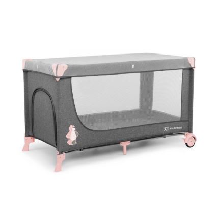 KINDERKRAFT - Resesäng JOY grårosa