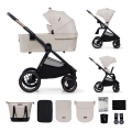 KINDERKRAFT - Kombinations barnvagn 2i1 NEA 2 beige