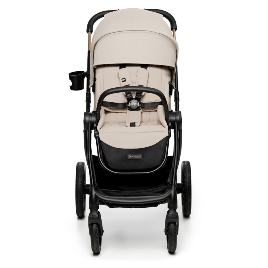 KINDERKRAFT - Kombinations barnvagn 2i1 NEA 2 beige