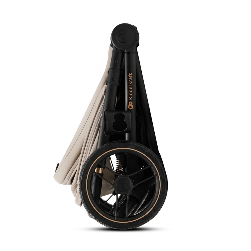 KINDERKRAFT - Kombinations barnvagn 2i1 NEA 2 beige