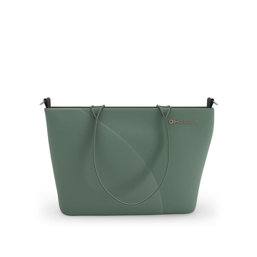 KINDERKRAFT - Kombinerad 3-i-1 barnvagn PRIME 3 Mörkgrön