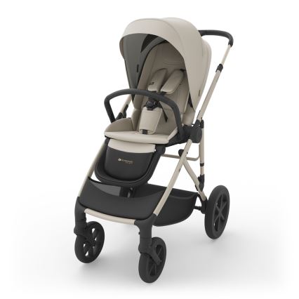 KINDERKRAFT - Kombinerad 3-i-1-barnvagn PRIME 3 Sand Dune
