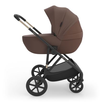 KINDERKRAFT - Kombinerad barnvagn 3-i-1 PRIME 3 Velvet Mocca