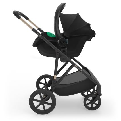 KINDERKRAFT - Kombinerad barnvagn 3-i-1 PRIME 3 Velvet Mocca