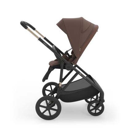 KINDERKRAFT - Kombinerad barnvagn 3-i-1 PRIME 3 Velvet Mocca