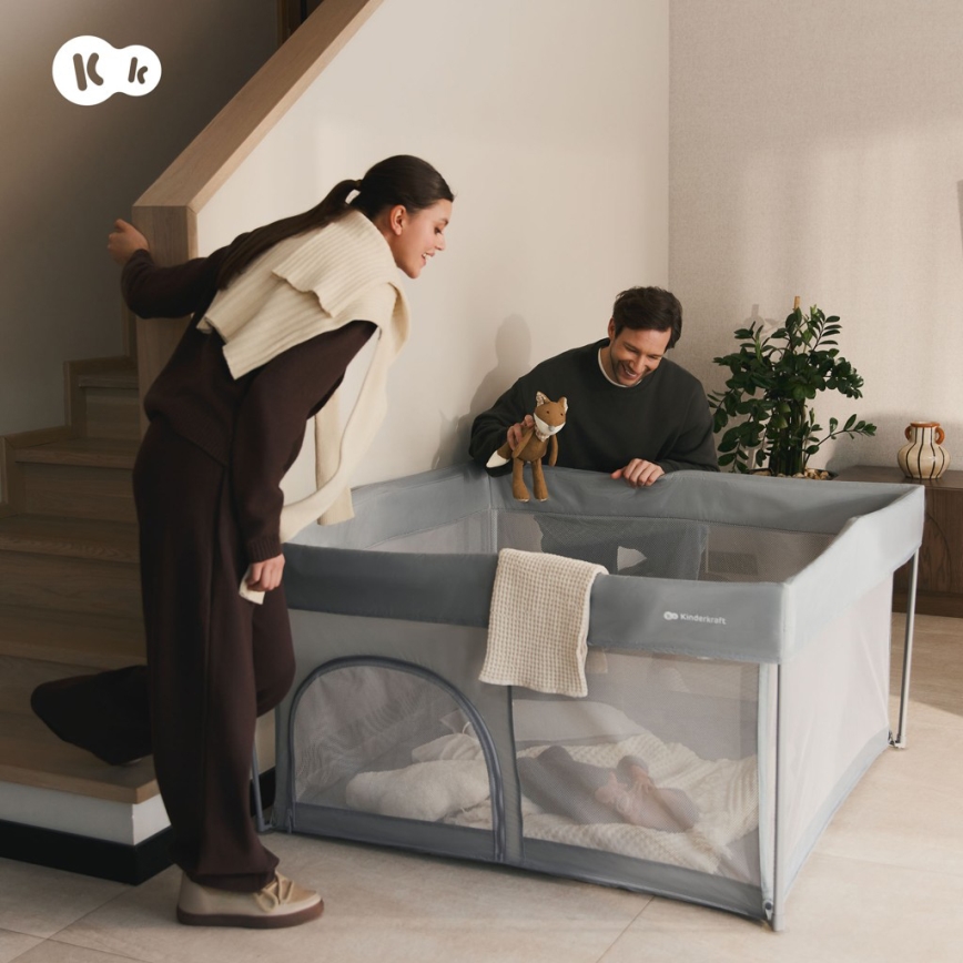 KINDERKRAFT - Lekhage ZIKI grå