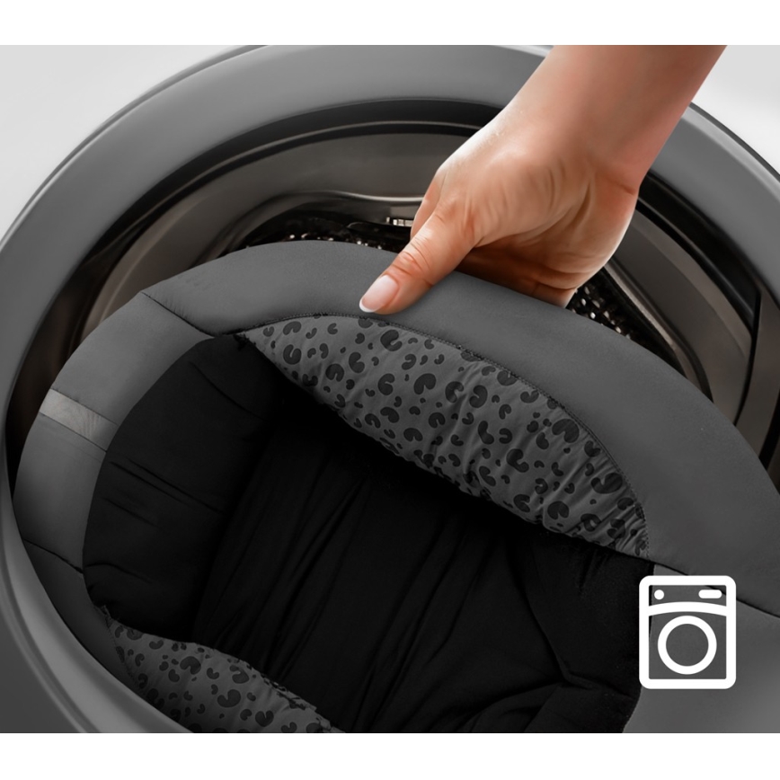 KINDERKRAFT - Barngungstol med melodi 2-i-1 LUMI 4xAAA mörkgrå