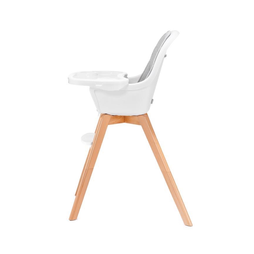 KINDERKRAFT - Matstol 2i1 TIXI grå