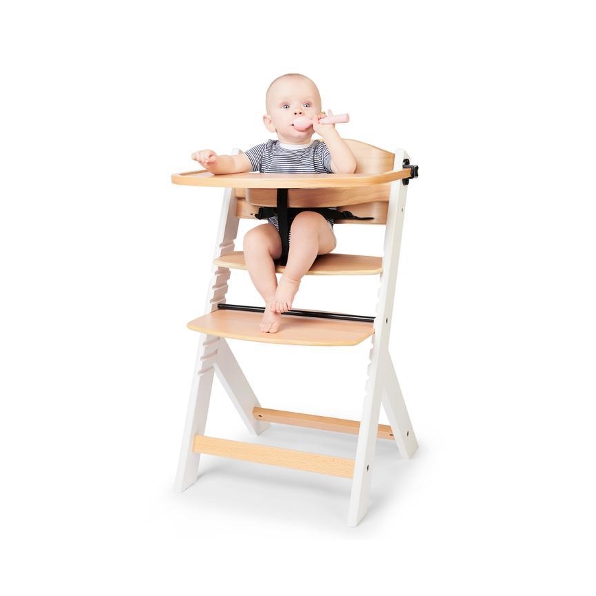 KINDERKRAFT - Matstol ENOCK vit