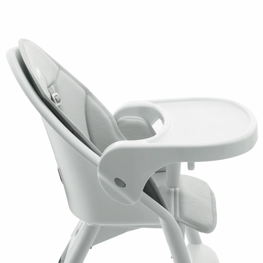 KINDERKRAFT - Matstol för barn 2i1 DINNLY grå