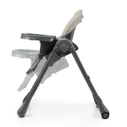 KINDERKRAFT - Matstol för barn TUMMIE grå