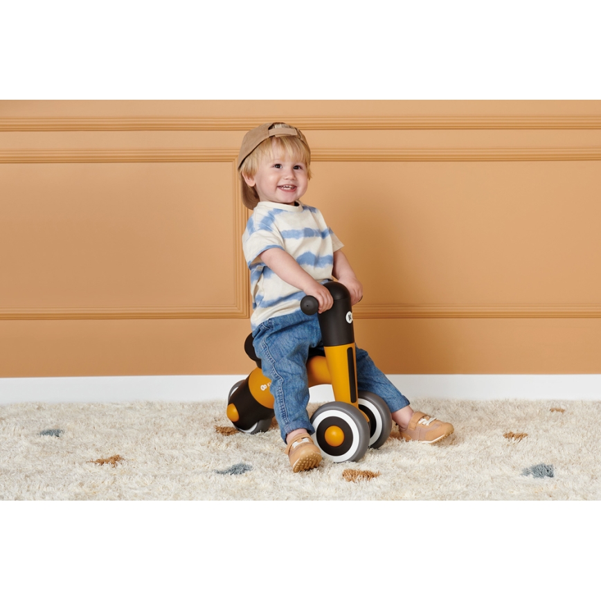 KINDERKRAFT - Springcykel MINIBI Premium orange/grå