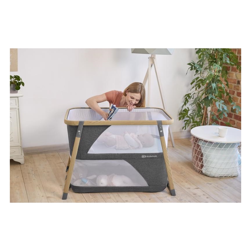 KINDERKRAFT - Resesäng 04.01.2001 SOFI grå