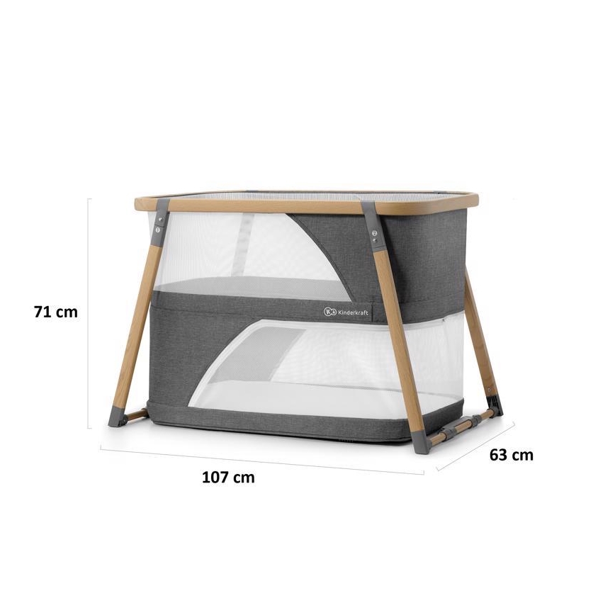 KINDERKRAFT - Resesäng 04.01.2001 SOFI grå