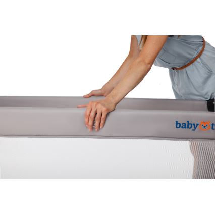 KINDERKRAFT - Resesäng Baby Tiger VIKI grå