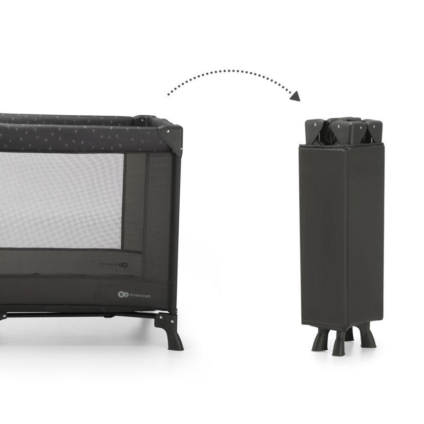 KINDERKRAFT - Resesäng JOY grå