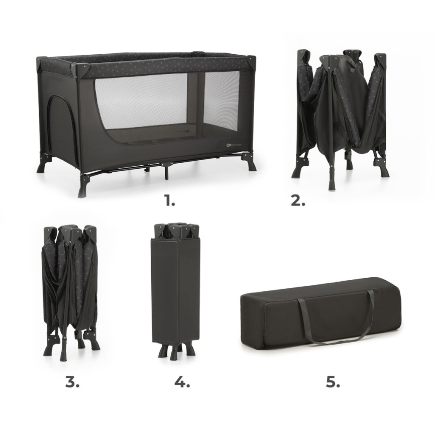 KINDERKRAFT - Resesäng JOY grå