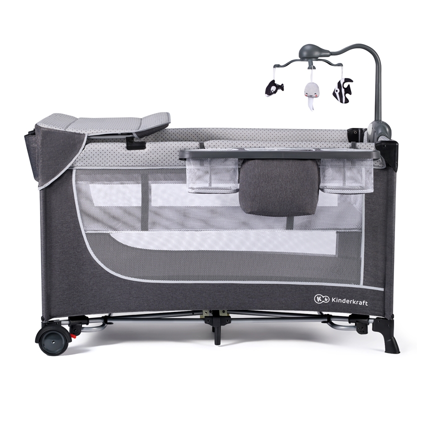 KINDERKRAFT - Resesäng LEODY grå