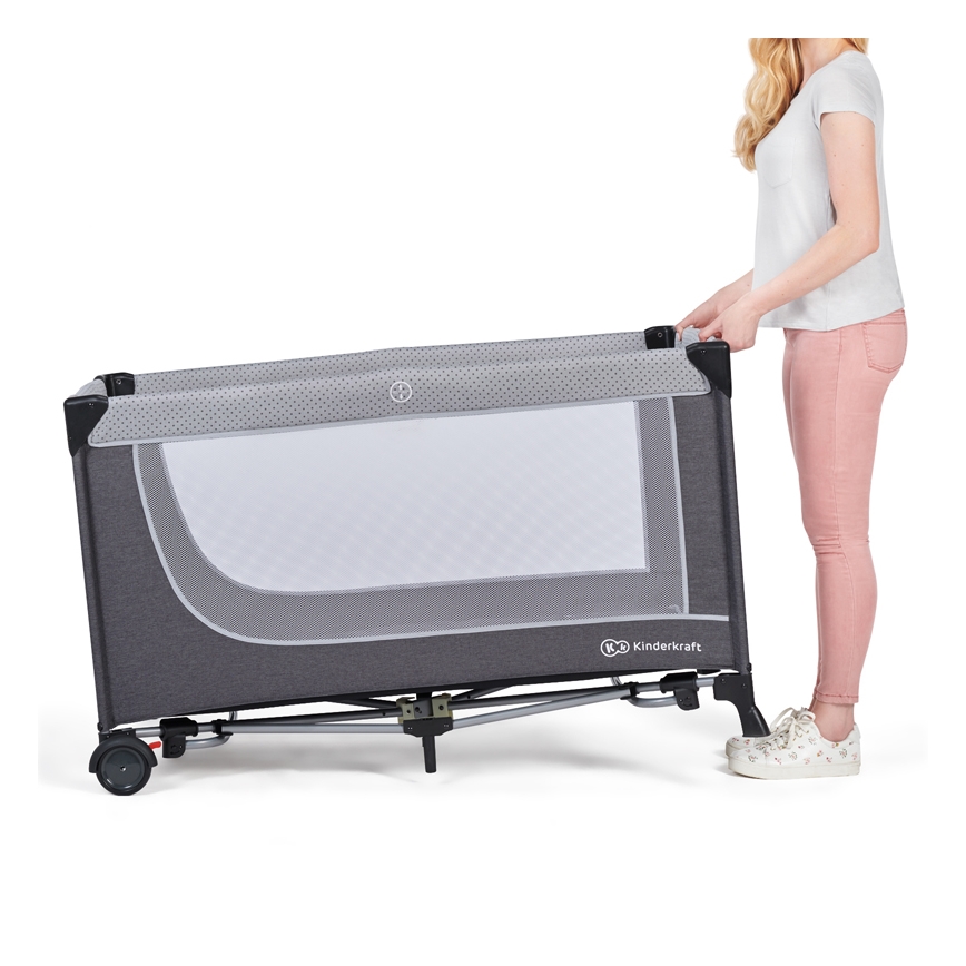 KINDERKRAFT - Resesäng LEODY grå