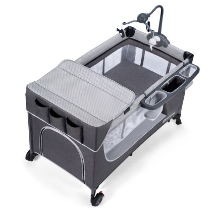 KINDERKRAFT - Resesäng LEODY grå